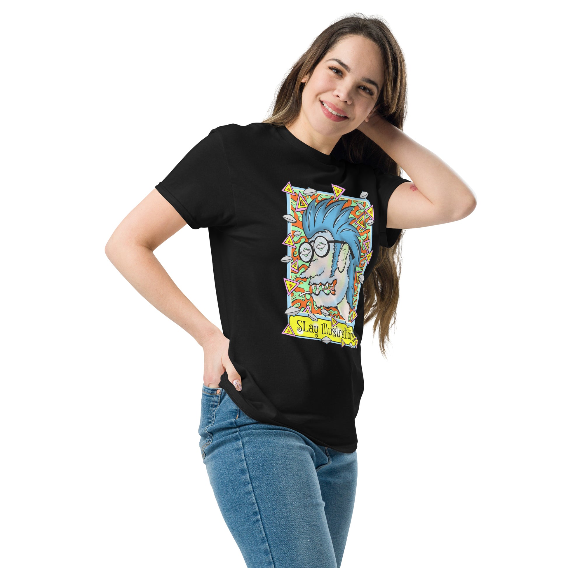 Flying Saucer Johnny - Groovy T-Shirt Unisex classic tee | 60s Psychedelic Streetwear | Canadian Made