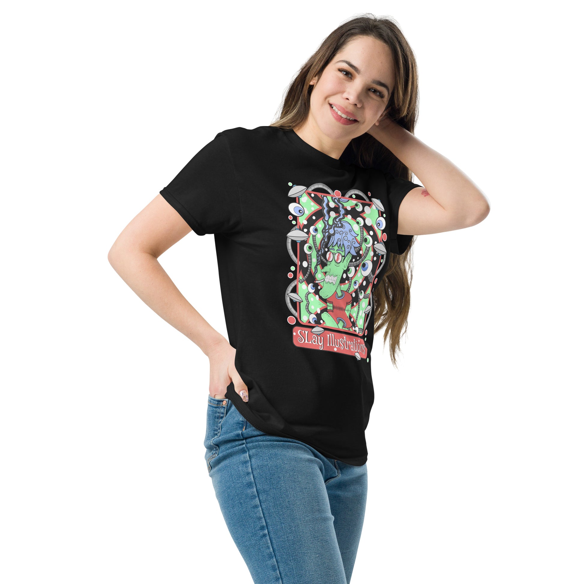 Crazy Carter Groovy T-Shirt  - Unisex classic tee | 60s Psychedelic Streetwear | Canadian Made