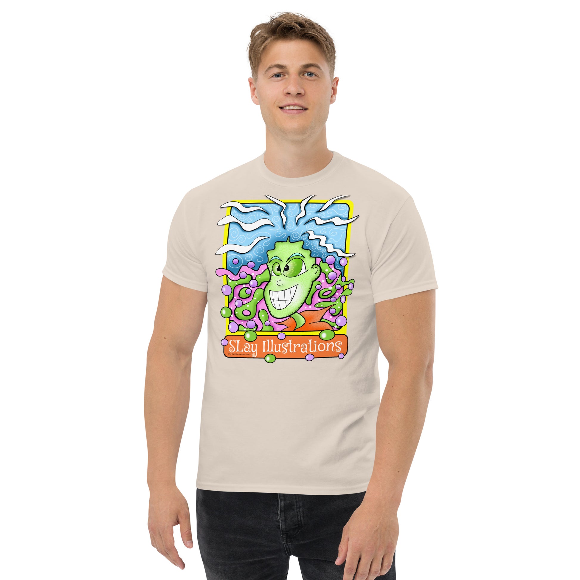 Green Gabriela - Groovy T-Shirt - Unisex classic tee | 60s Psychedelic Streetwear | Canadian Made