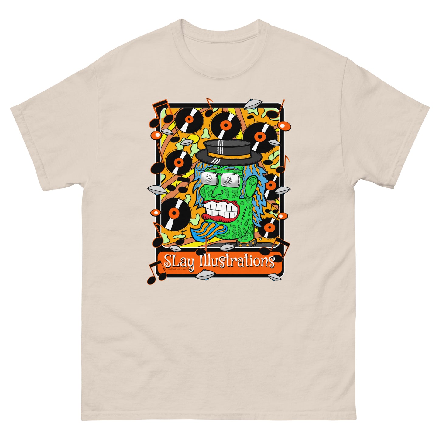 Vinyl Vinny - Groovy T-Short - Unisex classic tee | 60s Psychedelic Streetwear | Canadian Made