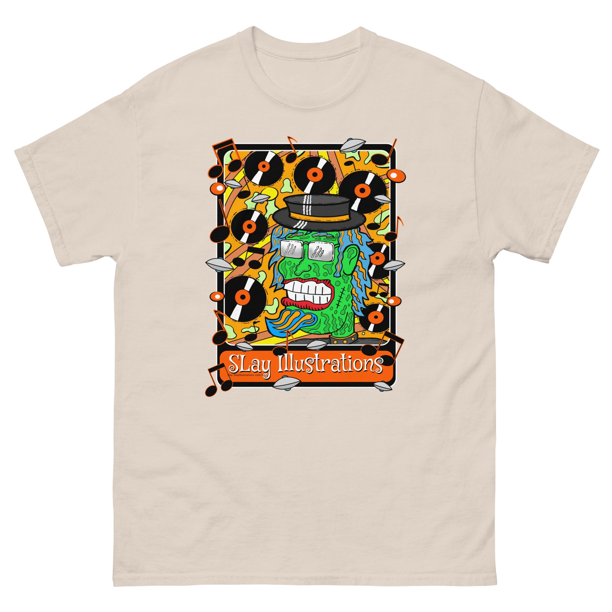 Vinyl Vinny - Groovy T-Short - Unisex classic tee | 60s Psychedelic Streetwear | Canadian Made