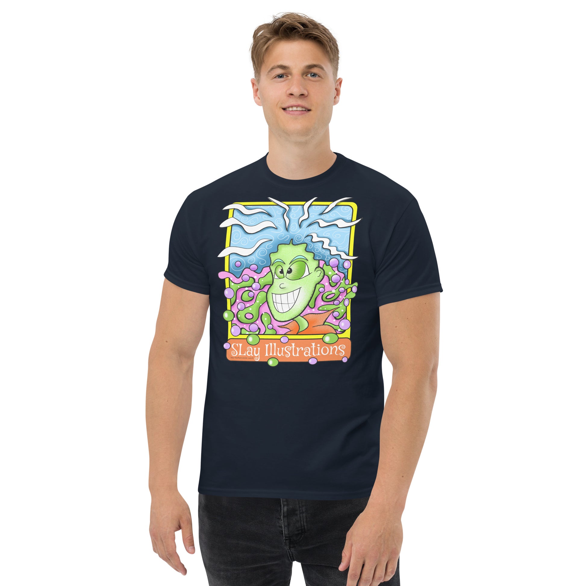 Green Gabriela - Groovy T-Shirt - Unisex classic tee | 60s Psychedelic Streetwear | Canadian Made