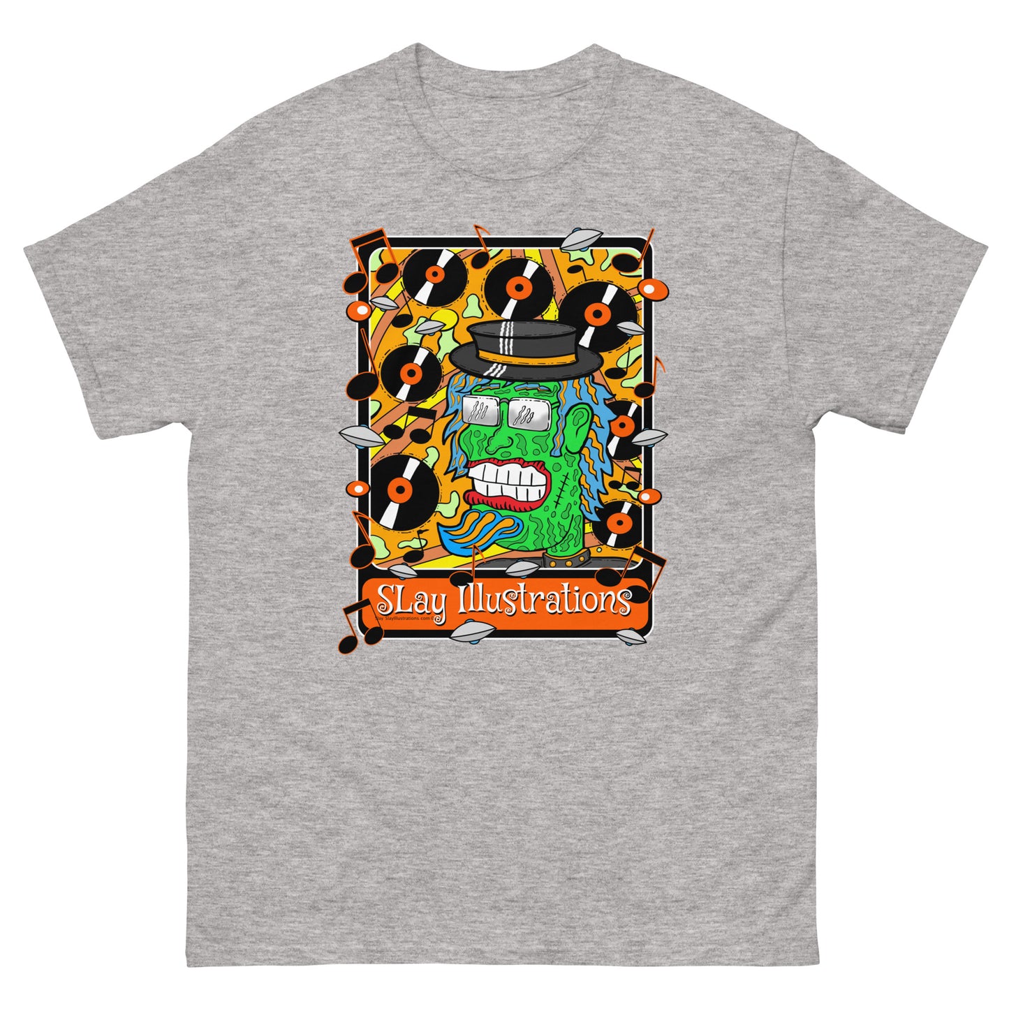 Vinyl Vinny - Groovy T-Short - Unisex classic tee | 60s Psychedelic Streetwear | Canadian Made