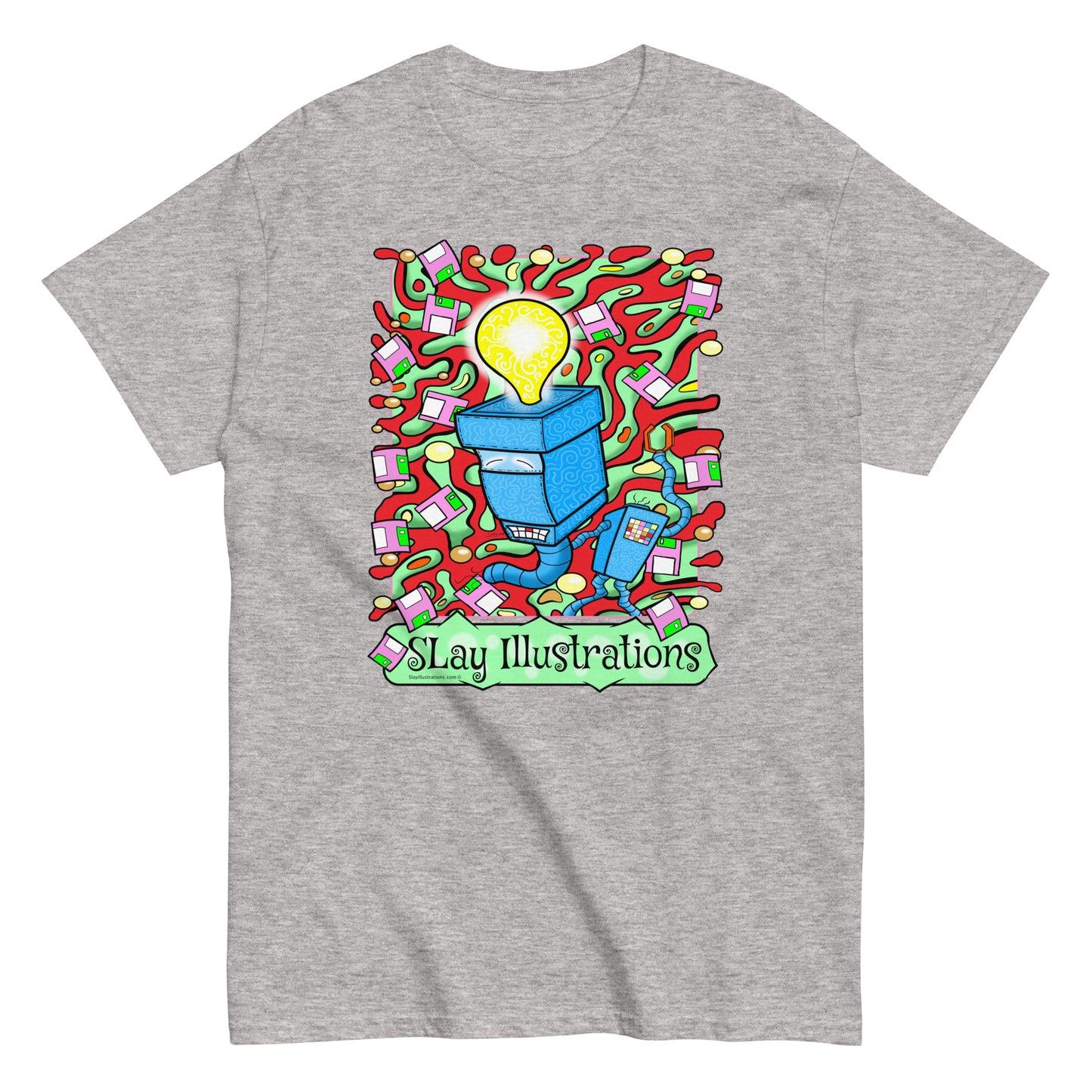 8-Bit - Trippin - Unisex classic tee | 60s Psychedelic Streetwear | Canadian Made