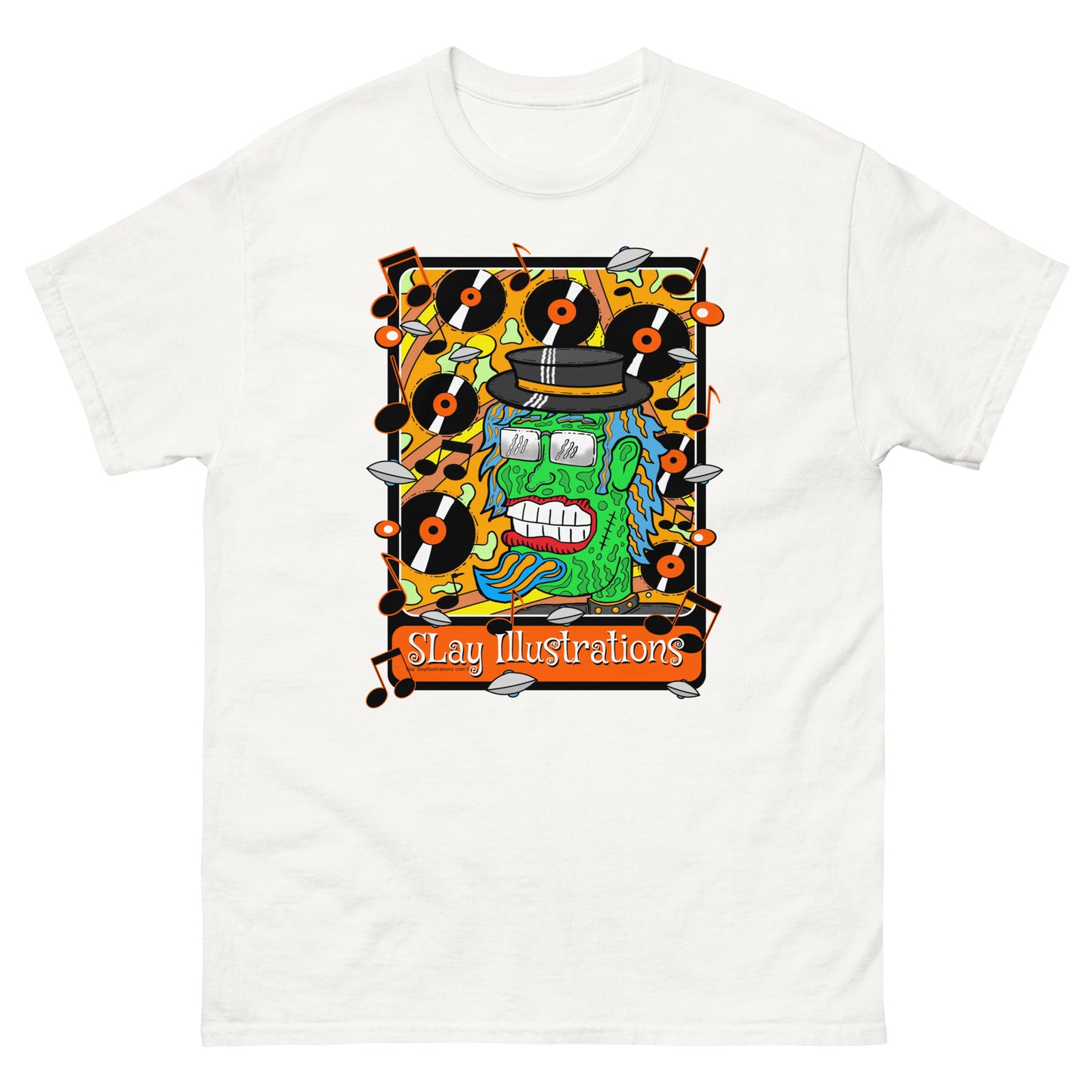 Vinyl Vinny - Groovy T-Short - Unisex classic tee | 60s Psychedelic Streetwear | Canadian Made