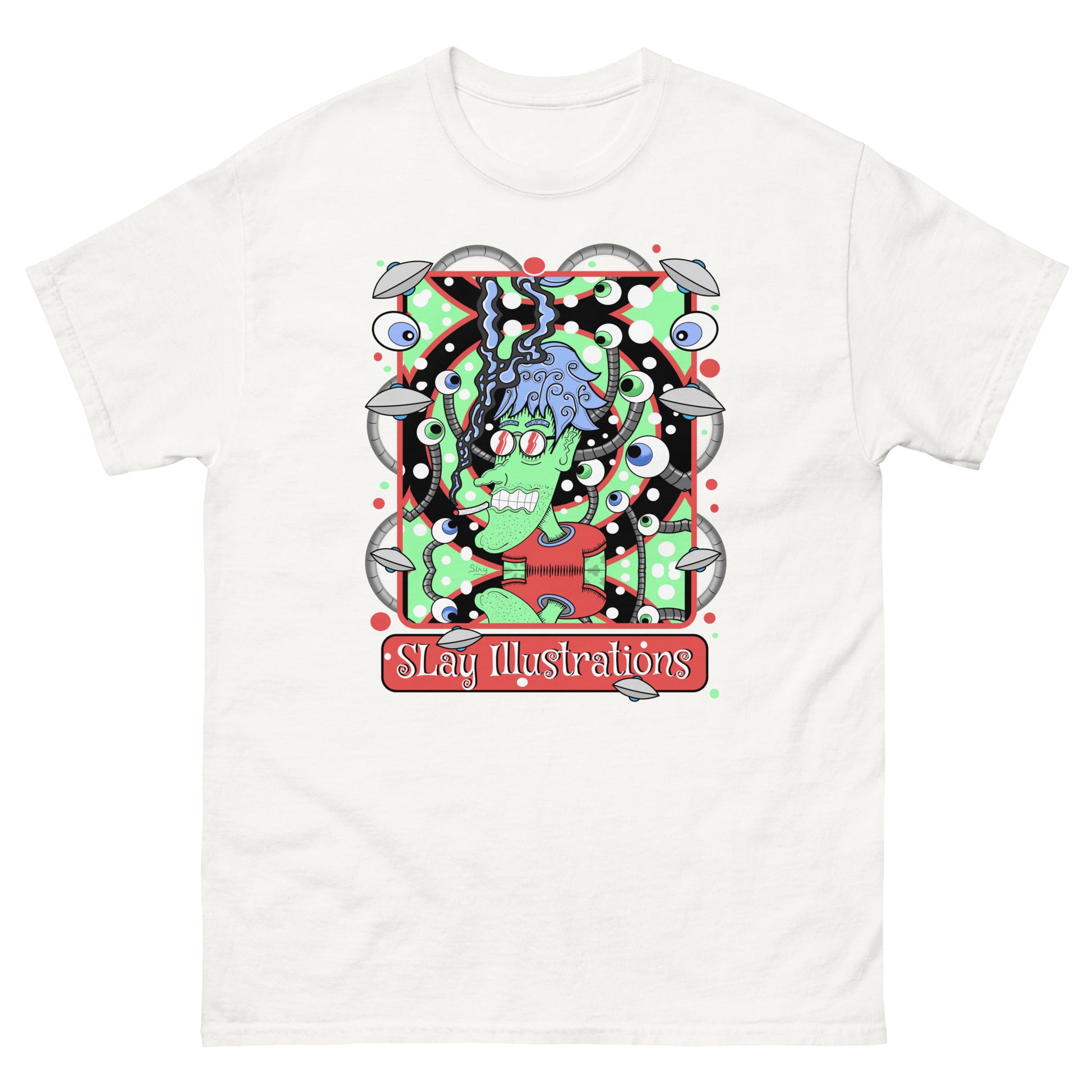 Crazy Carter Groovy T-Shirt  - Unisex classic tee | 60s Psychedelic Streetwear | Canadian Made