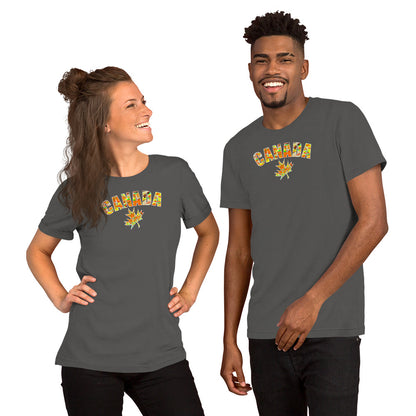 Trippy Maple Leaf T-Shirt Canadian Graphic Fashion