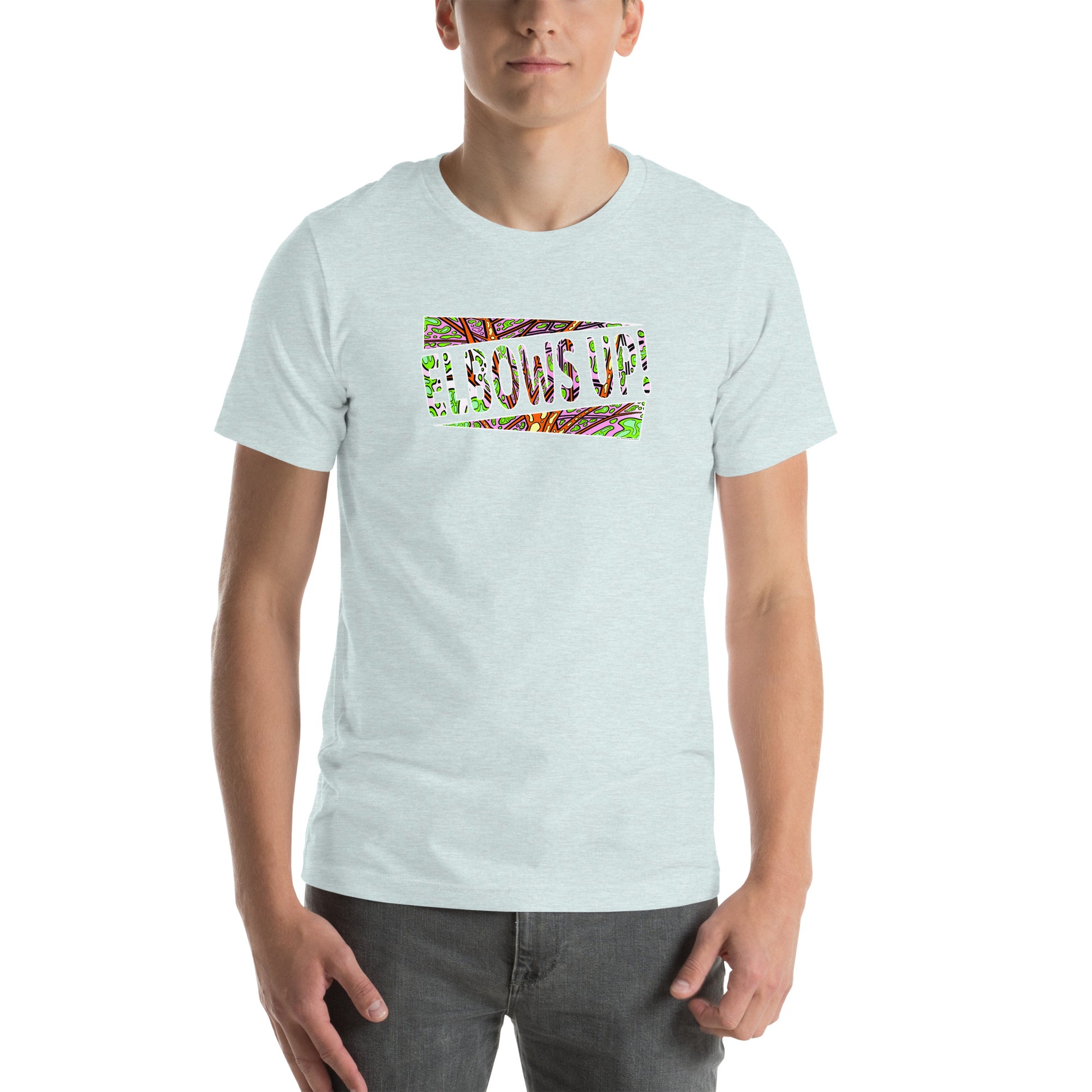 Trippy Maple Leaf T-Shirt Psychedelic Canadian Streetwear