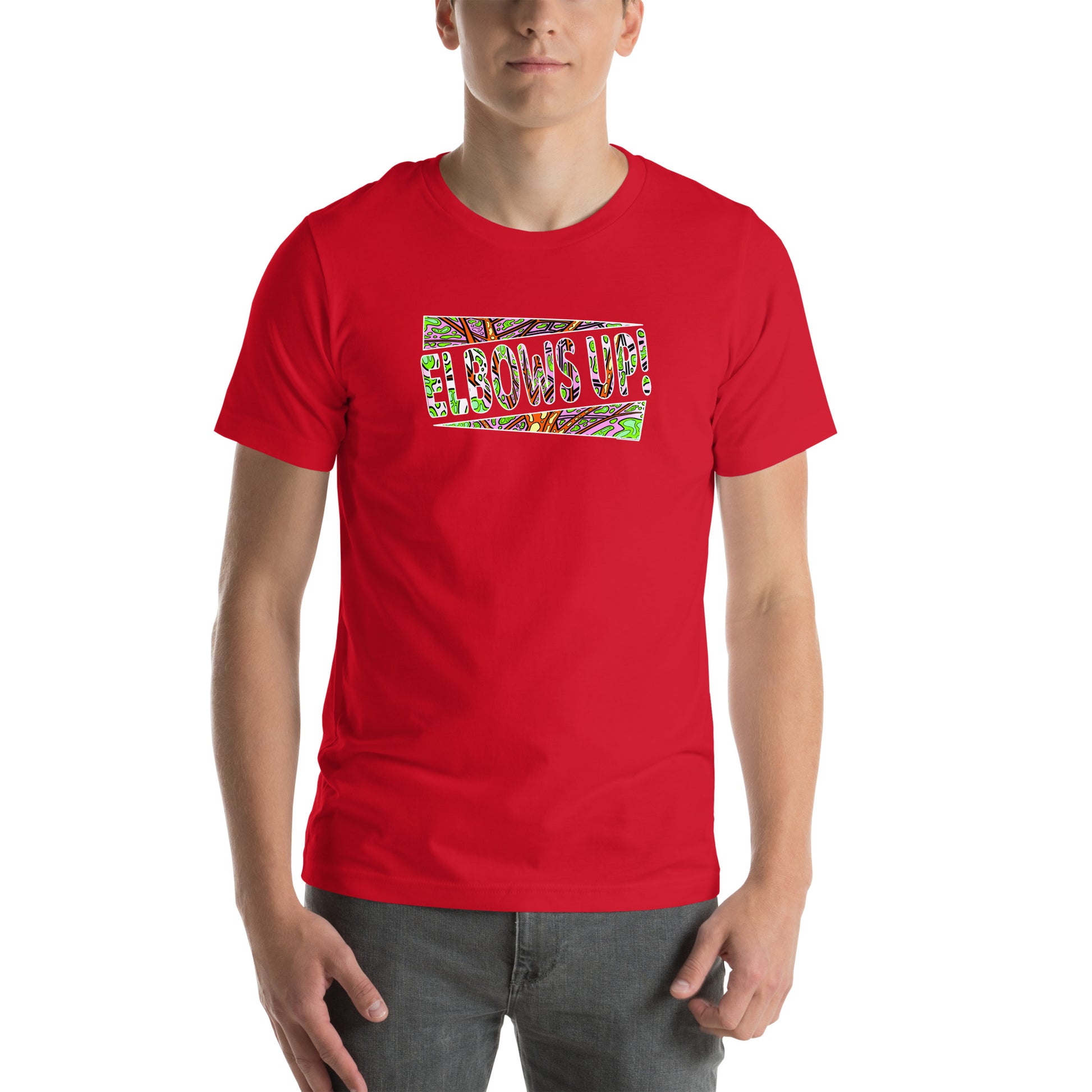 Trippy Maple Leaf T-Shirt Psychedelic Canadian Streetwear